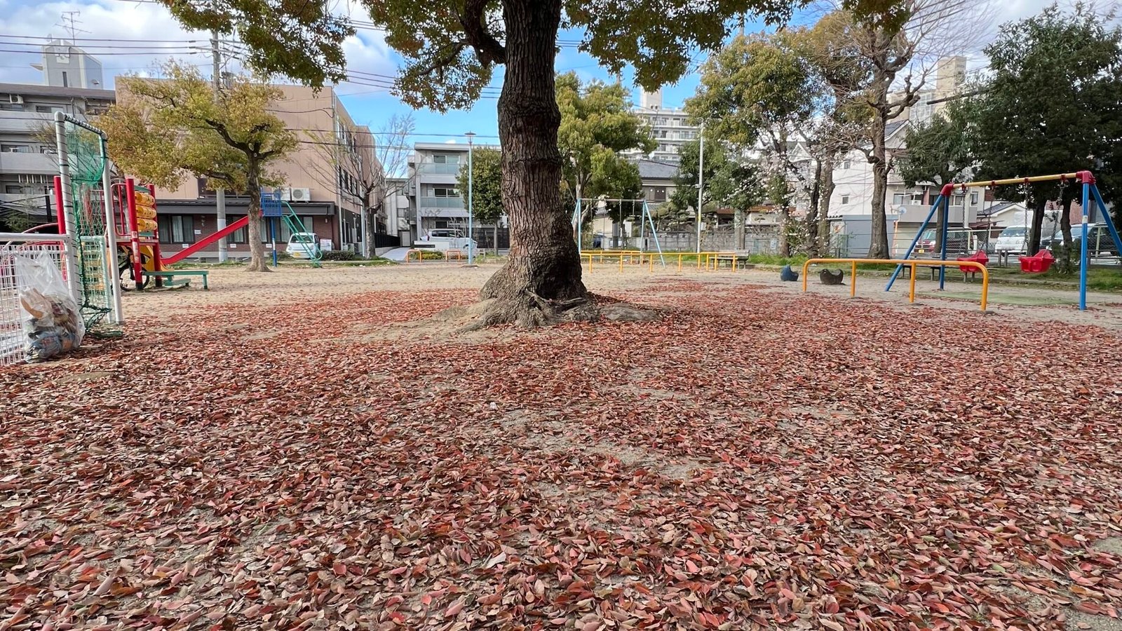 Sitting at a square near my home in Osaka, Japan. It did so much for my wellbeing.